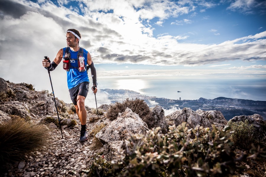 Fotografía deportiva trail Desafio Lurbel 2014