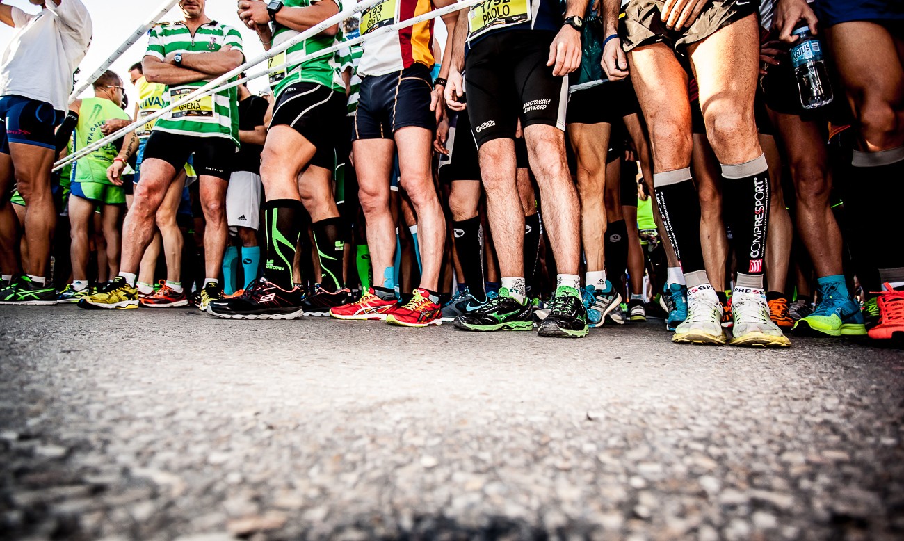 Fotografia deportiva running del Maratón de Valencia Trinidad Alfonso 2014