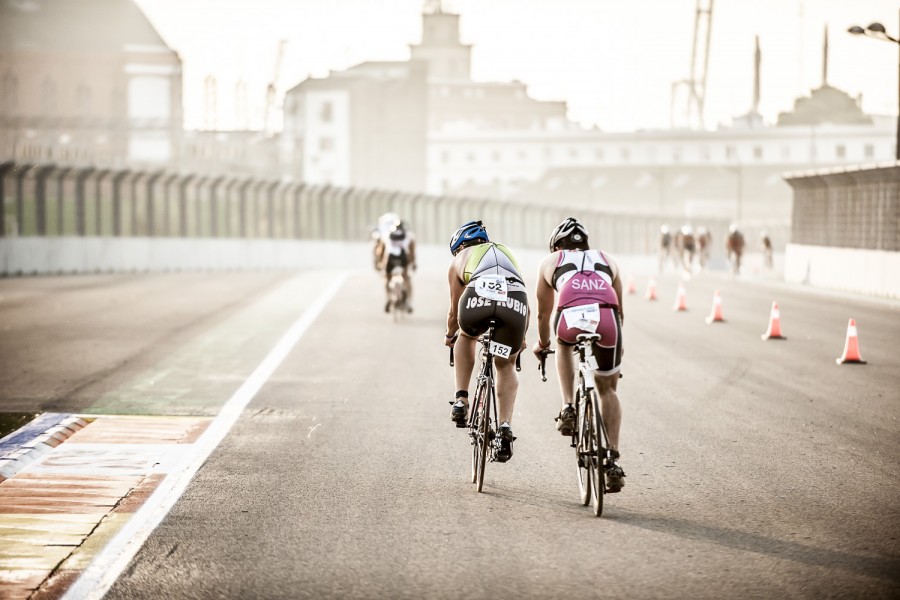 Fotografia deportiva del Triatlon de Valencia 2012