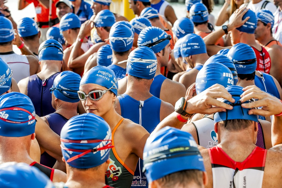 Fotografia deportiva del Triatlon de Valencia 2012