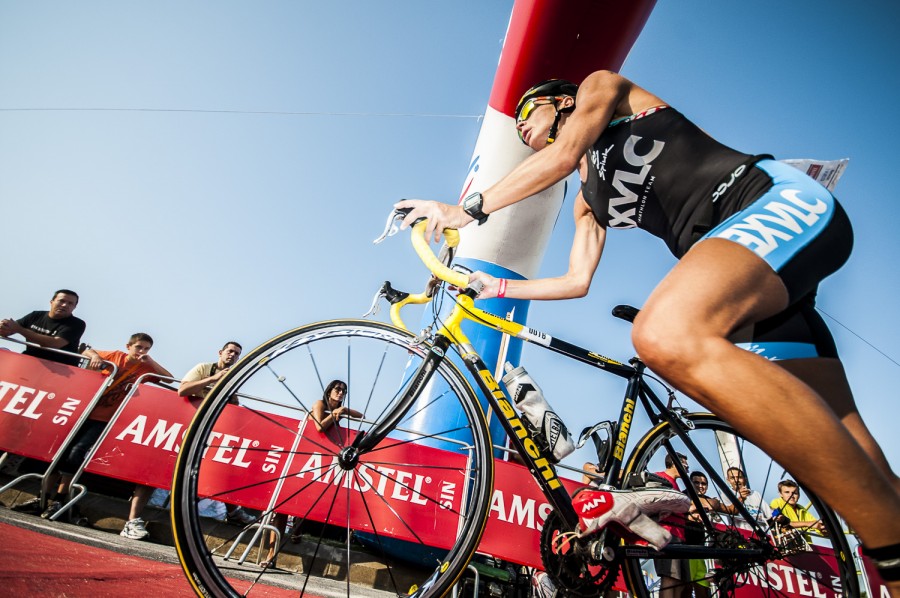 Fotografia deportiva del Triatlon de Valencia 2012