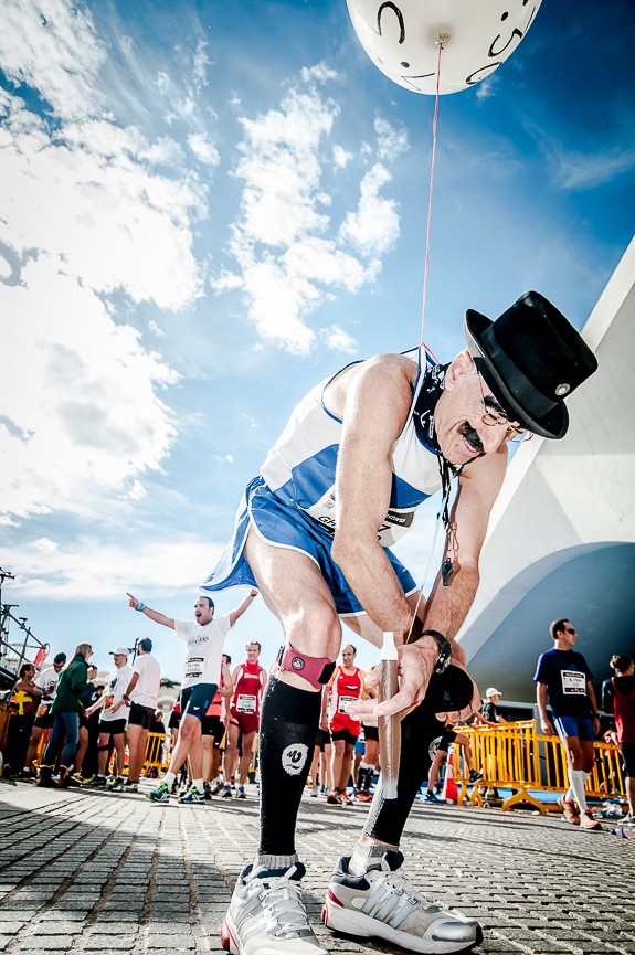 Fotografia deportiva running de la Maraton Valencia Divina Pastora 2013